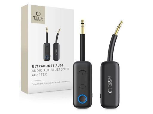 Tech-Protect Ultraboost AU02 Bluetooth 5.4 Audio Adapter - Black