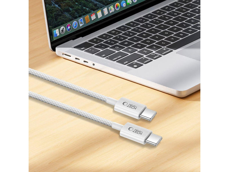 Tech-Protect Ultraboost Lite USB-C PD60W/3A Cable 100 cm - Grey
