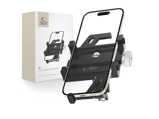 Tech-Protect  V1 Universal Bicycle Holder for Phone - Black