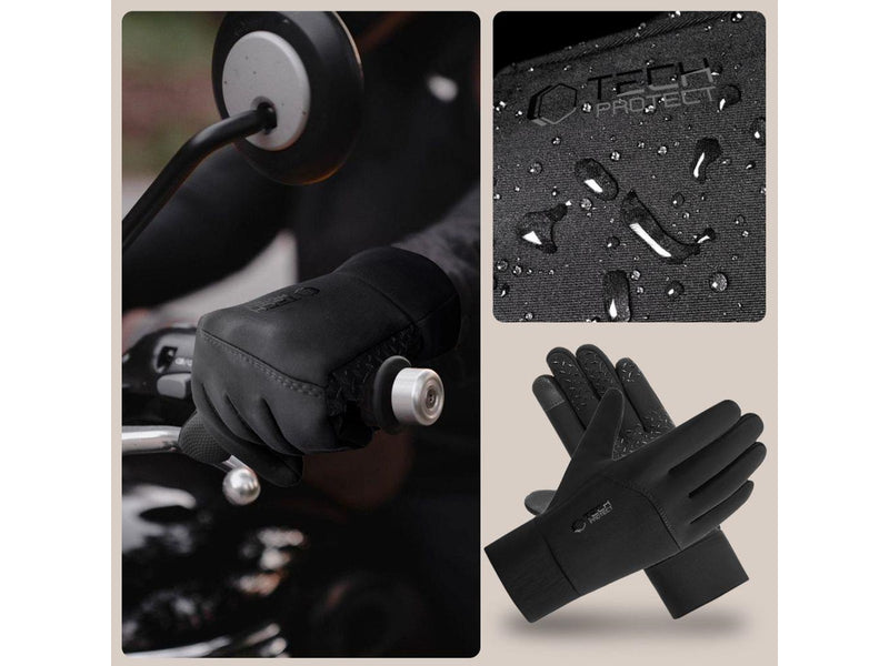 Tech-Protect  WG01 Gloves with M Touch Tips - Black