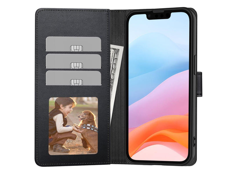 Tech-Protect Wallet Case for Motorola Edge 60 Fusion - Black