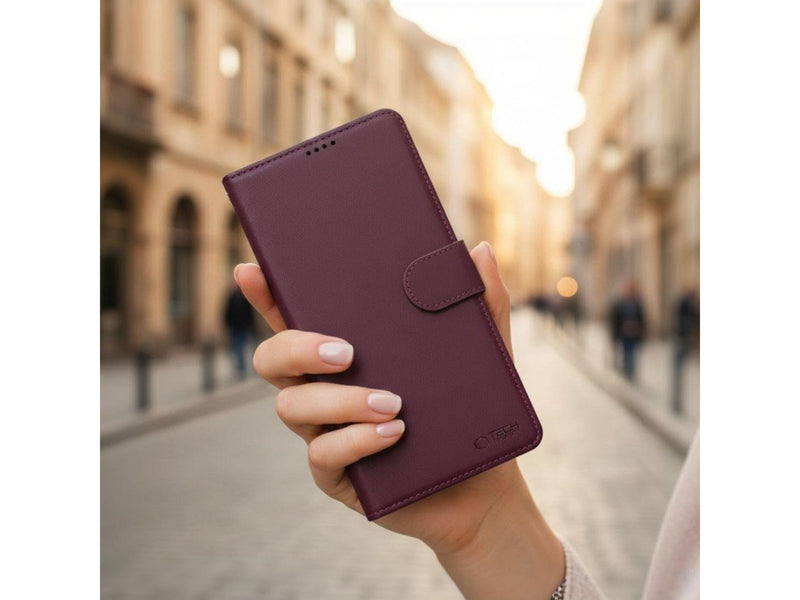 Tech-Protect  Wallet Case for Samsung Galaxy A57 5G - Burgundy