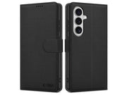 Tech-Protect Wallet Case for Samsung Galaxy S26 - Black