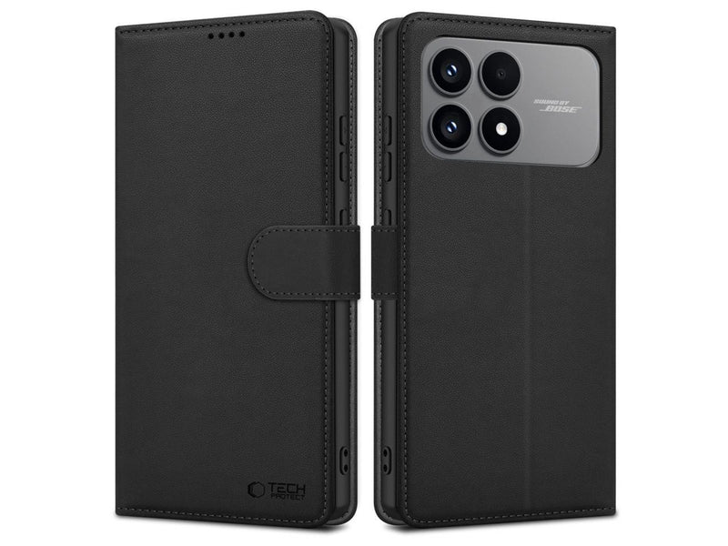 Tech-Protect Wallet Case for Xiaomi Poco F8 - Black