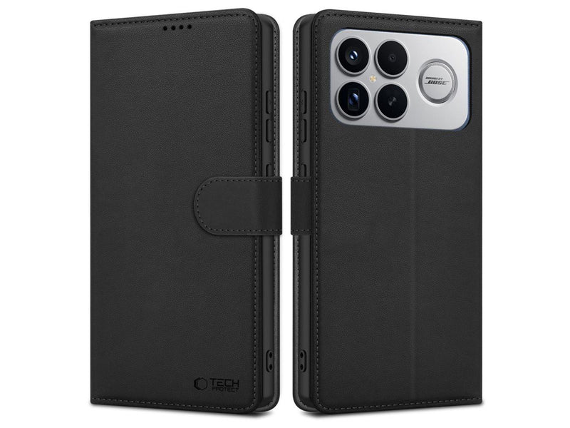 Tech-Protect Wallet Case for Xiaomi Poco F8 Ultra - Black