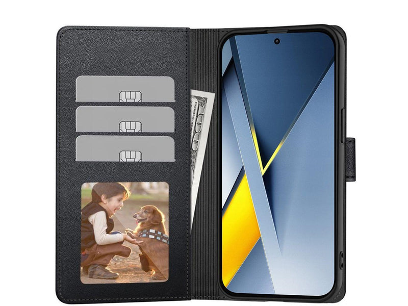 Tech-Protect Wallet Case for Xiaomi Poco F8 Ultra - Black