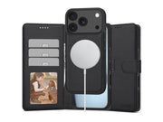 Tech-Protect Wallet MagSafe Case for iPhone 17 Pro - Matte Black