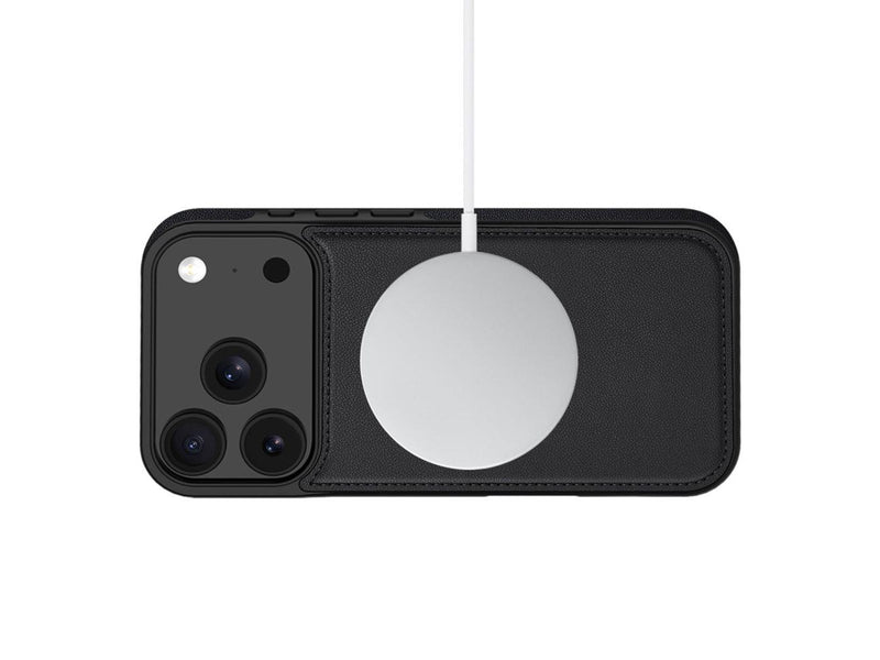 Tech-Protect Wallet MagSafe Case for iPhone 17 Pro - Matte Black