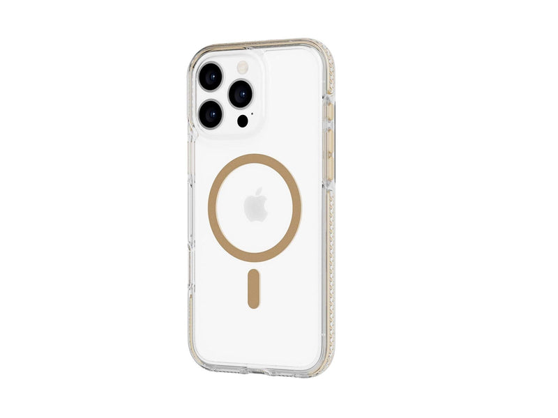 Tech21 Evo Crystal MagSafe for iPhone 16 Pro Max - Gold