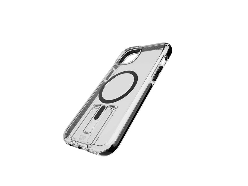 Tech21 Evo Kick MagSafe iPhone 15 Plus Clear Black
