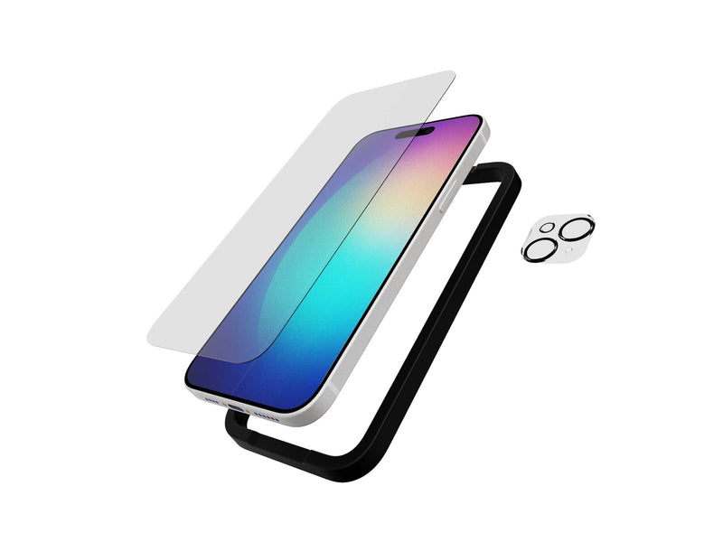 Tech21 Impact Glass SET Screen/Camera iPhone 15 Plus