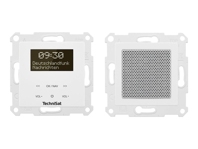 TechniSat DigitRadio UP 55 - DAB/DAB+/FM - Weiß