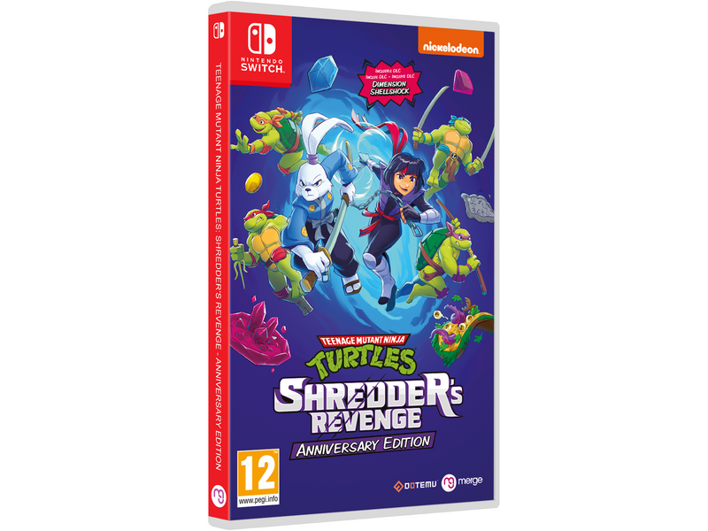 Teenage Mutant Ninja Turtles: Shredders Revenge (Anniversary Edition) - Nintendo Switch - Beat 'em Up - PEGI 12