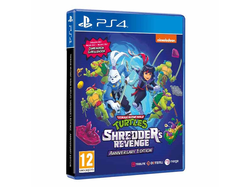 Teenage Mutant Ninja Turtles: Shredders Revenge (Anniversary Edition) - Sony PlayStation 4 - Beat 'em Up - PEGI 12