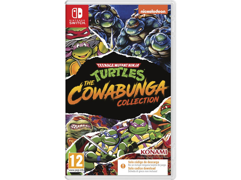 Teenage Mutant Ninja Turtles: The Cowabunga Collection (Code in a Box) - Nintendo Switch - Fighting - PEGI 12