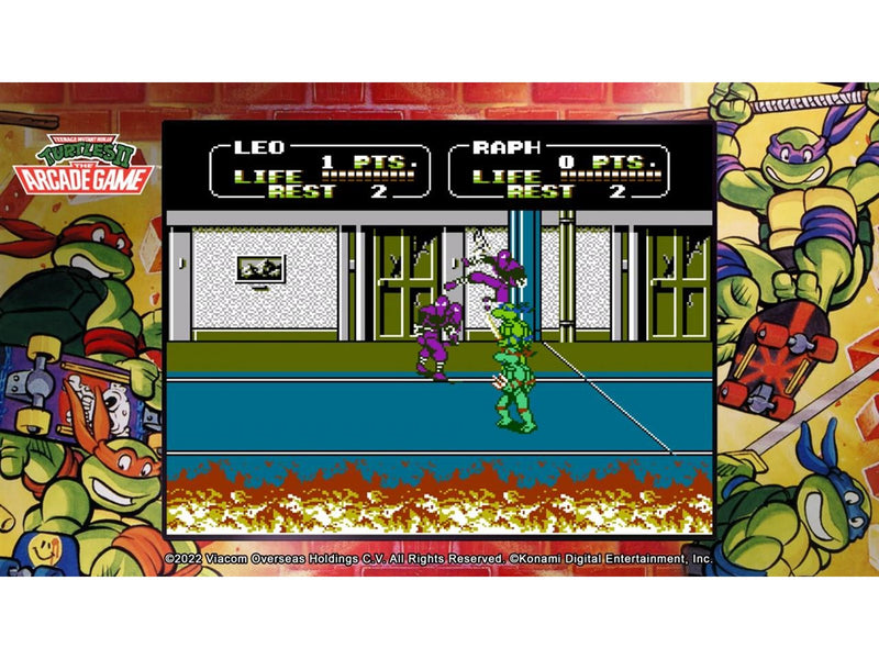 Teenage Mutant Ninja Turtles: The Cowabunga Collection - Sony PlayStation 4 - Fighting - PEGI 12