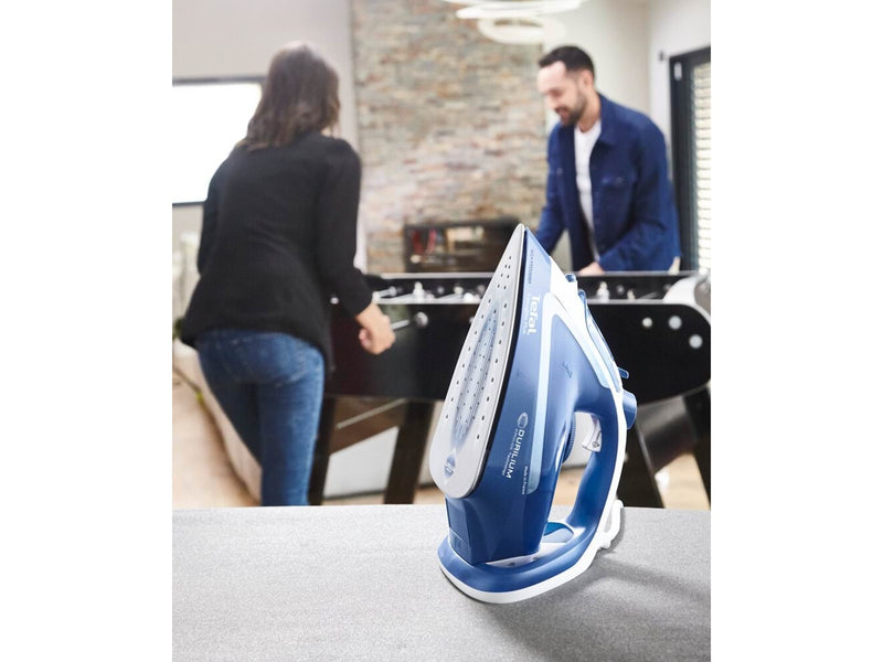 Tefal Dampfbügeleisen Easygliss Plus Blue Steam Iron FV5735E0
