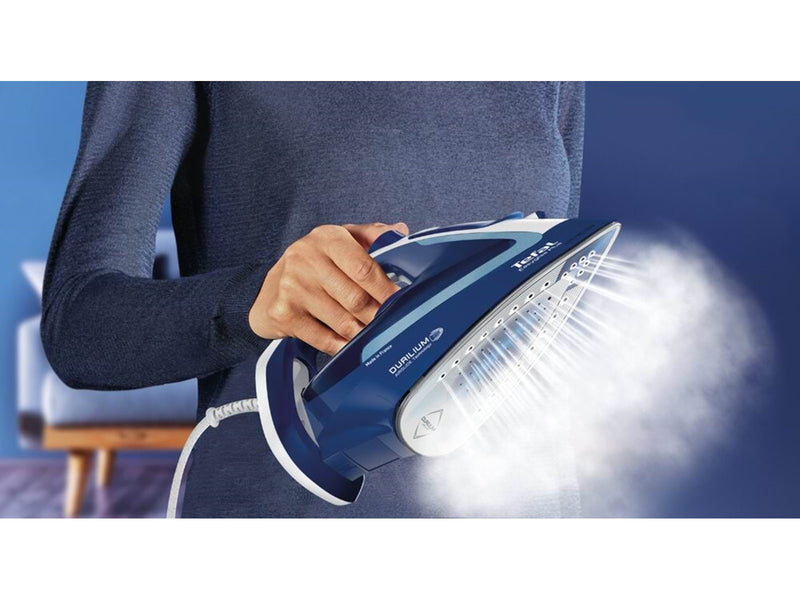 Tefal Dampfbügeleisen Easygliss Plus Blue Steam Iron FV5735E0