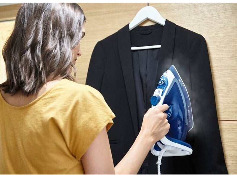 Tefal Dampfbügeleisen Easygliss Plus Blue Steam Iron FV5735E0
