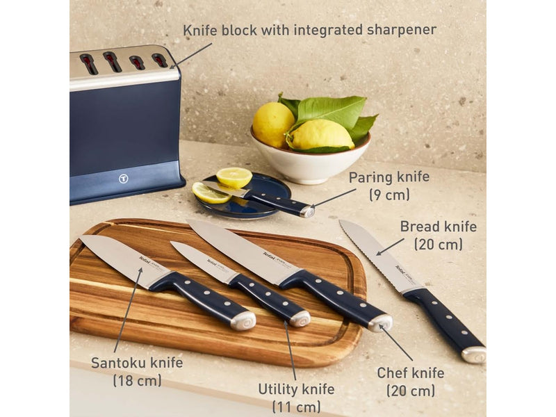 Tefal EverSharp Pro 5 pcs set + block