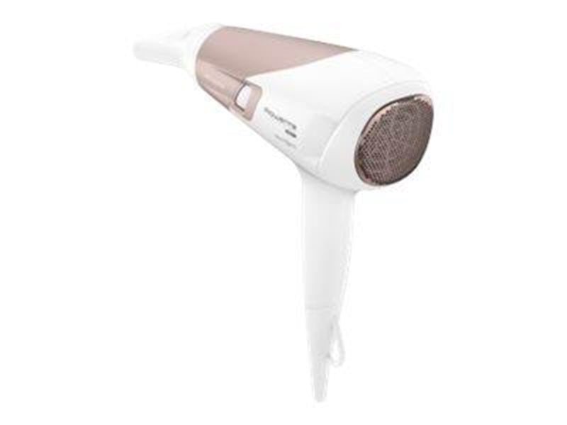 Tefal Haartrockner / Föhne Rowenta Studio Dry Glow CV5830F0 - hairdryer - white/orange cashmere metal - 2100 W