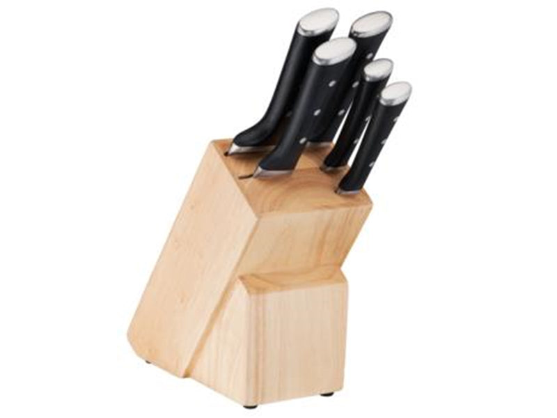 Tefal ICE FORCE Set  Wooden block + 5 knives