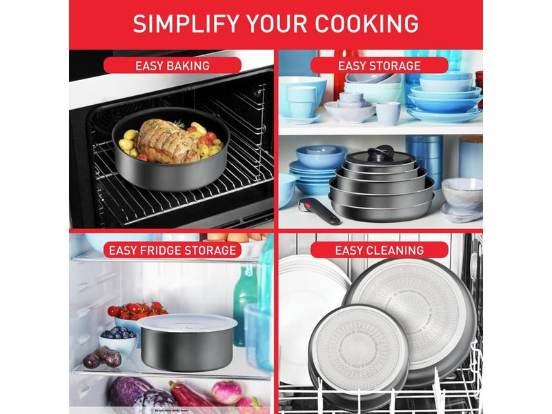 Tefal Ingenio Daily Chef ON - 8 teiliges Kochtopf-Set