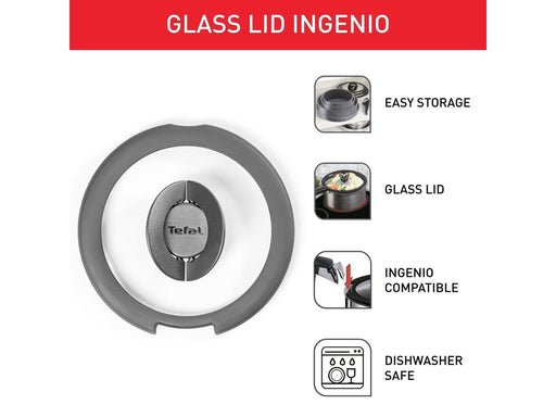Tefal Ingenio glass lid 28 cm