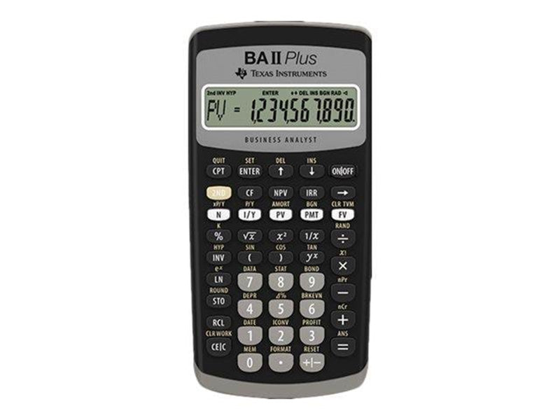 Texas Instruments BA II Plus - financial calculator