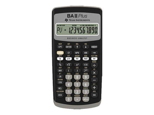 Texas Instruments BA II Plus - financial calculator