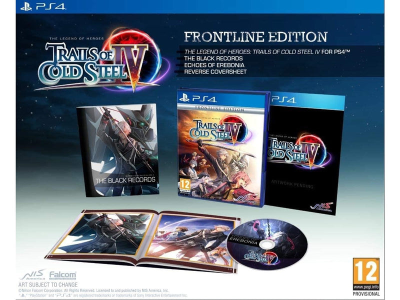The Legend of Heroes: Trails of Cold Steel IV (Frontline Edition) - Sony PlayStation 4 - RPG - PEGI 12