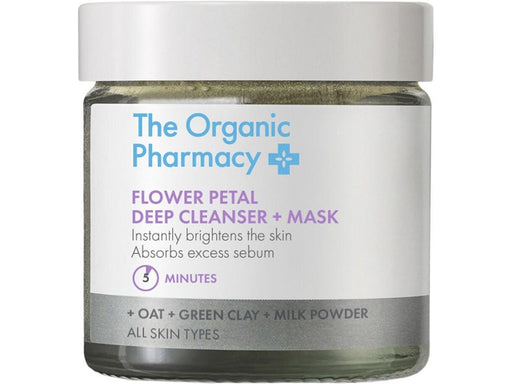 The Organic Pharmacy Flower Petal Deep Cleanser + Mask 40 ml