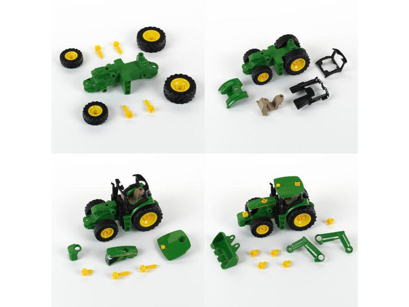 Theo Klein John Deere Traktor med frontlæsser & vægt