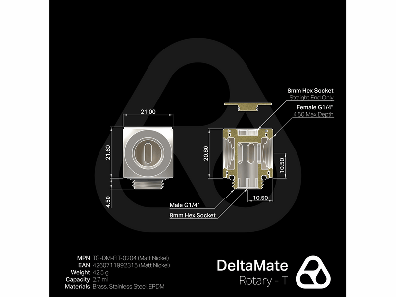 Thermal Grizzly DeltaMate Rotary - T Matt Nickel