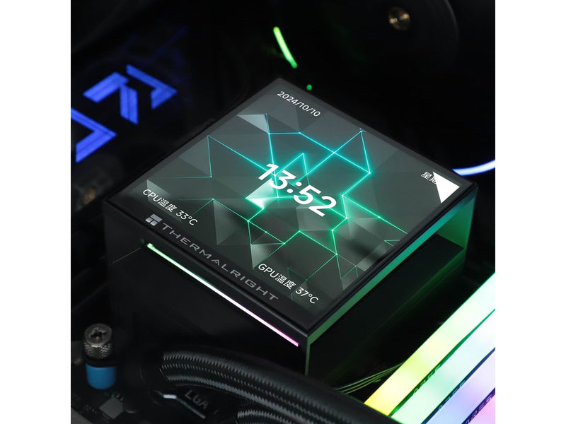 Thermalright Hyper Vision 360 Argb Black - CPU-Wasserkühlung - Max 27 dBA