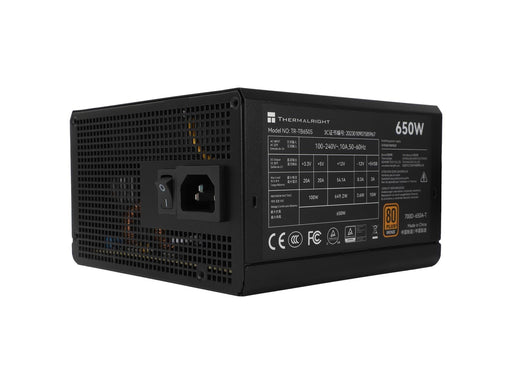 Thermalright TB S - Netzteile - 650 Watt - 140 mm - ATX 3.0 - 80 Plus Bronze zertifiziert