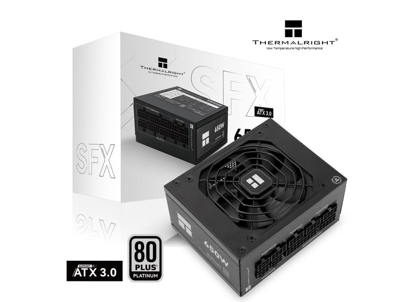 Thermalright TR-TPFX 650 Netzteile - 650 Watt - 120 mm - ATX 3.0 - 80 Plus Titanium (bis zu 90% effektiv)