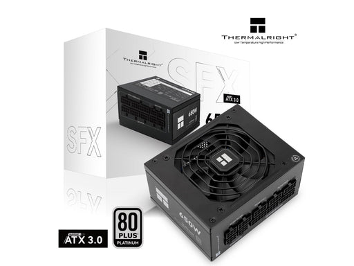 Thermalright TR-TPFX 650 Netzteile - 650 Watt - 120 mm - ATX 3.0 - 80 Plus Titanium (bis zu 90% effektiv)