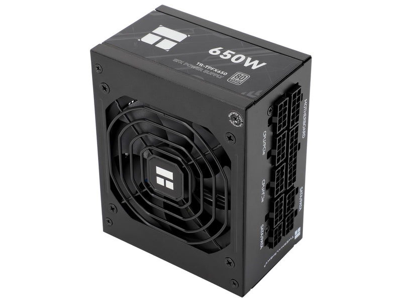 Thermalright TR-TPFX 650 Netzteile - 650 Watt - 120 mm - ATX 3.0 - 80 Plus Titanium (bis zu 90% effektiv)