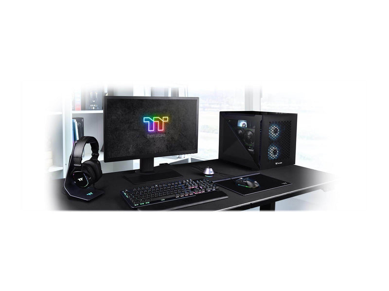Thermaltake Divider 200 TG Air - Gehäuse - Miditower - Schwarz