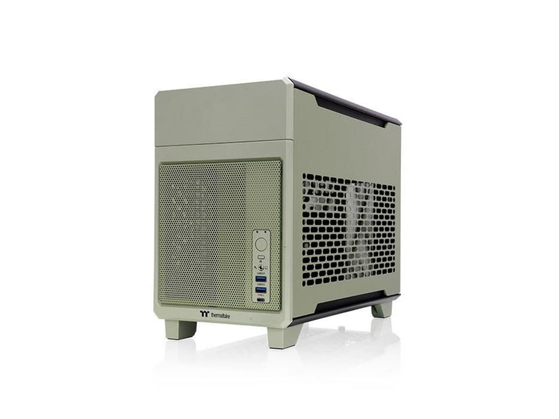 Thermaltake TR100 - Gehäuse - Minitower - Grün