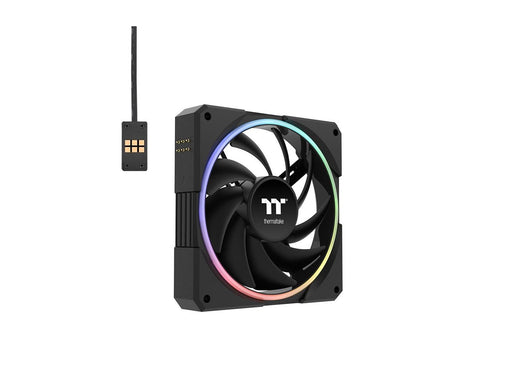 Thermaltake TS120 EX RGB PC Cooling Fan - Black (3pack) - Gehäuselüfter - 120mm - Schwarz - 21 dBA