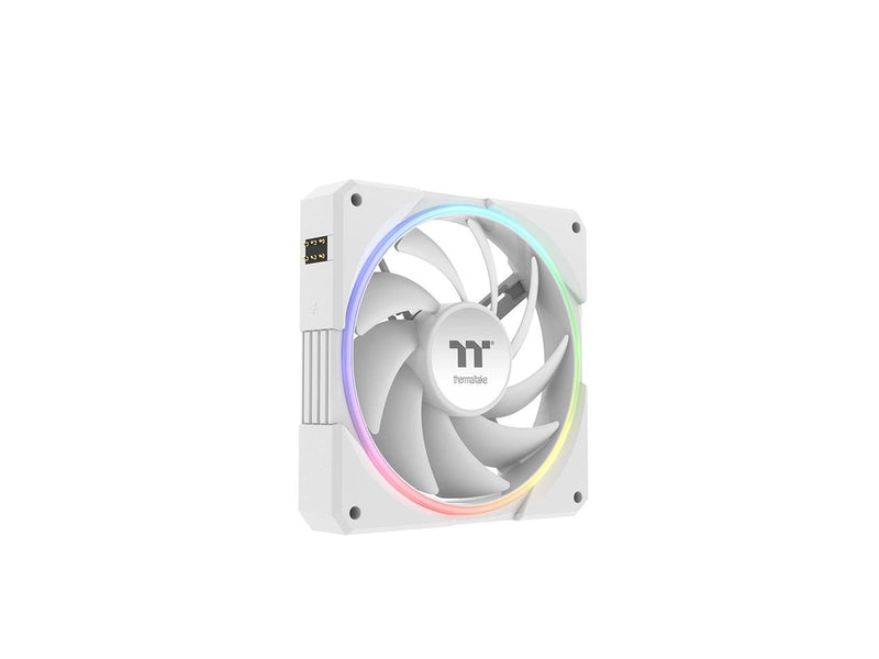 Thermaltake TS120 EX RGB PC Cooling Fan - White (3pack) - Gehäuselüfter - 120mm - Weiß - 21 dBA