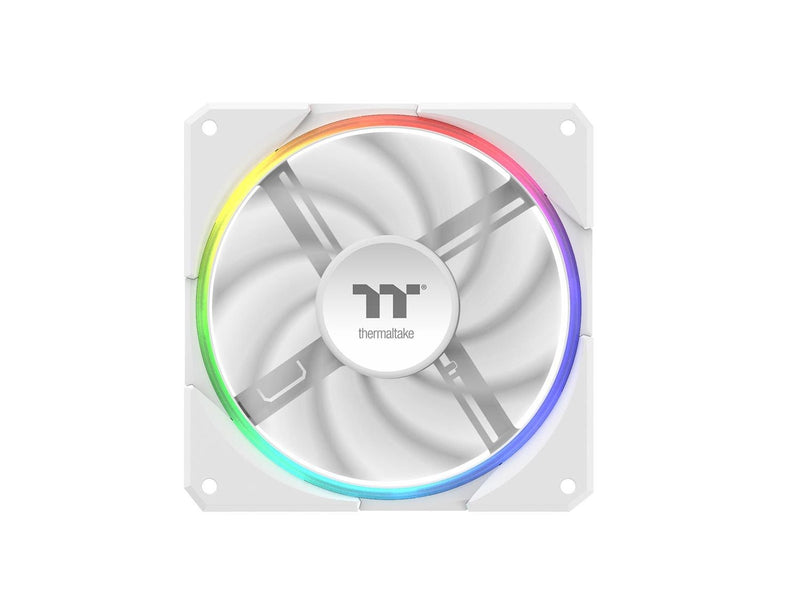 Thermaltake TS120 EX RGB PC Cooling Fan - White (3pack) - Gehäuselüfter - 120mm - Weiß - 21 dBA