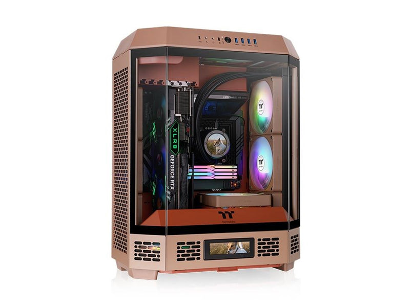 Thermaltake Tower 600 - Gehäuse - Desktop - Braun