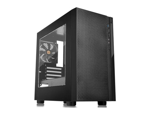 Thermaltake Versa H18 Window - Gehäuse - Minitower - Schwarz
