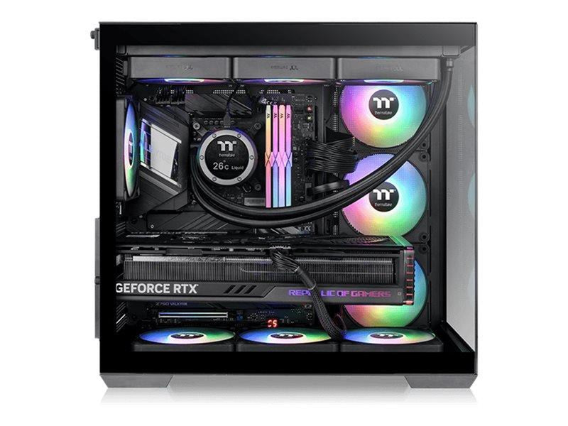 Thermaltake View 380 TG ARGB - Gehäuse - Tower - Blau