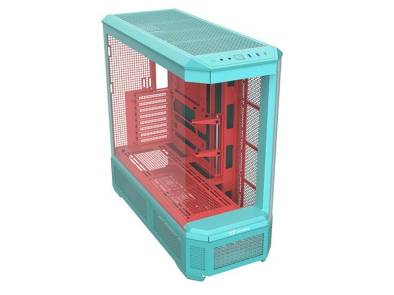 Thermaltake View 600 TG Full Tower Case - Mint Strawberry - Gehäuse - Fulltower - Grün