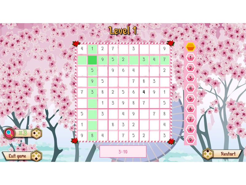Think Logic! Sudoku - Binary - Suguru (Code in a Box) - Nintendo Switch - Puzzle - PEGI 3