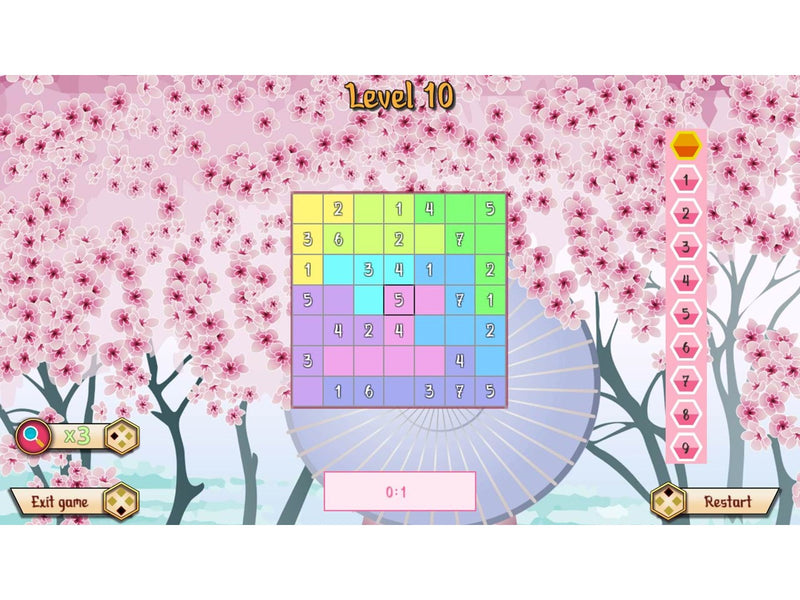 Think Logic! Sudoku - Binary - Suguru (Code in a Box) - Nintendo Switch - Puzzle - PEGI 3